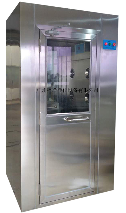 手拉门全不锈钢风淋室图片