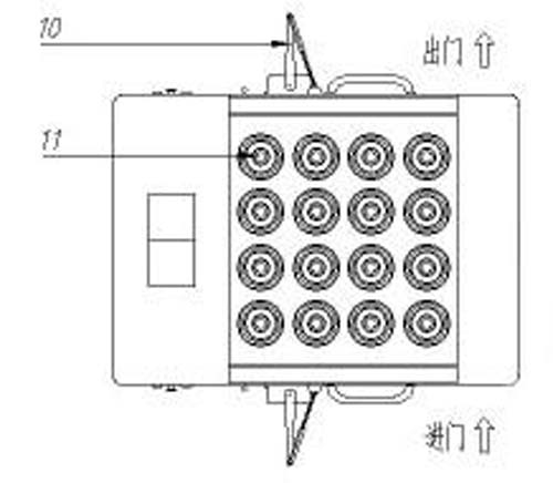 风淋室喷嘴布置图 风淋室喷嘴布置图