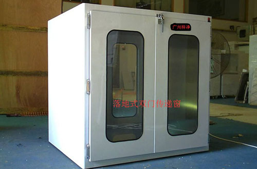 落地式双开门传递窗 落地式双开门传递窗