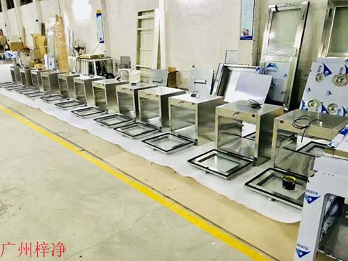 各种传递窗制作现场