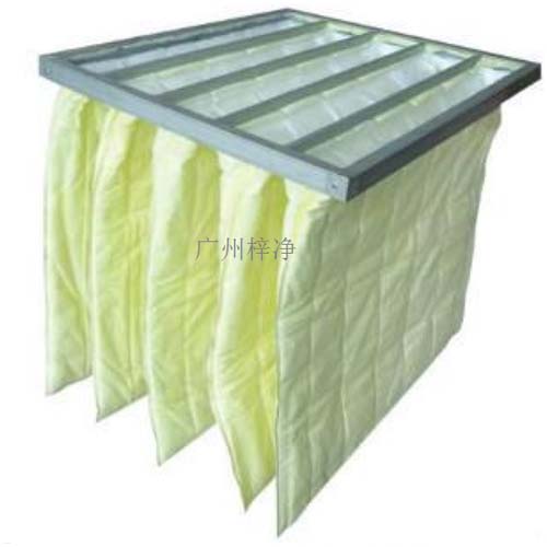 中效袋式过滤器、F5级黄色袋式