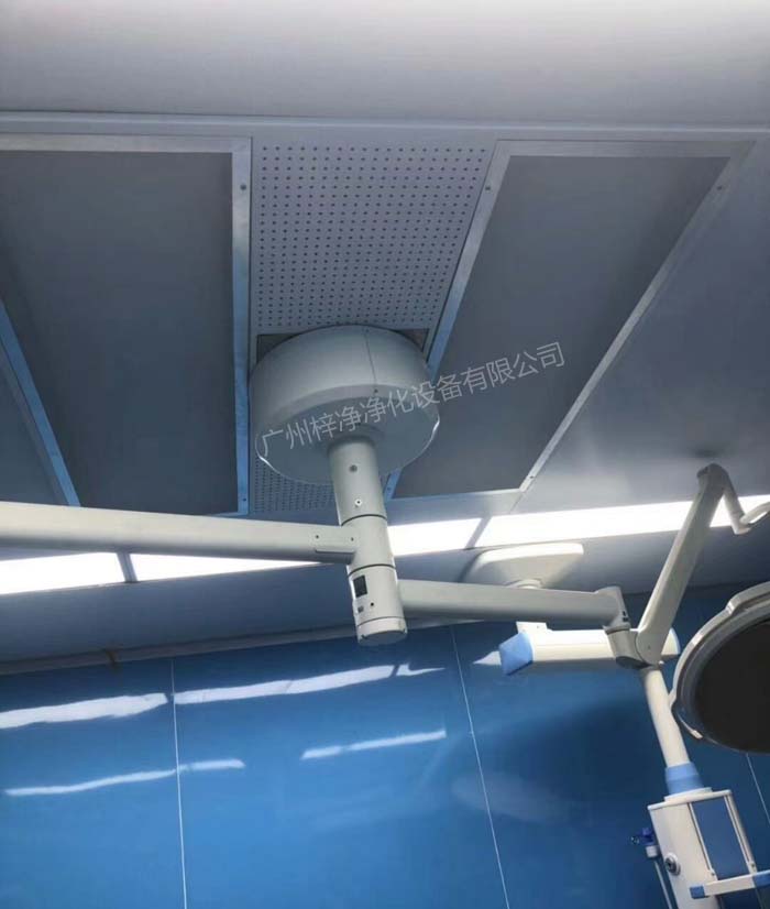 手术室层流送风天花现场效果图 手术室层流送风天花现场效果图