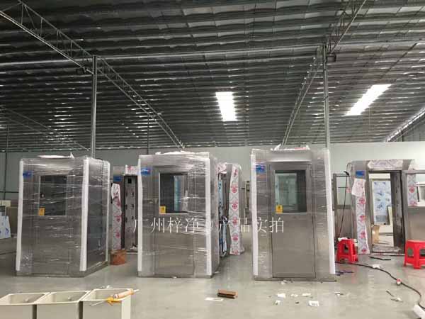 洁净风淋室生产组装车间 洁净风淋室生产组装车间