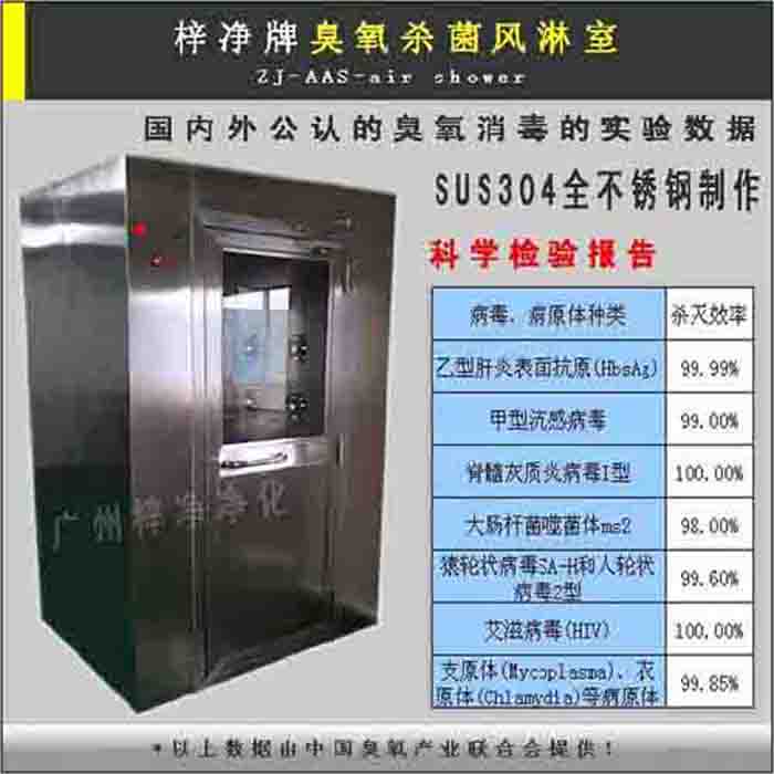 臭氧消毒杀菌风淋室