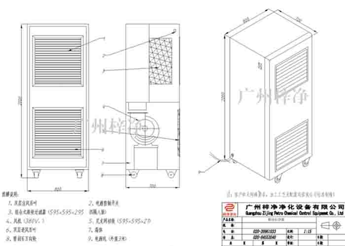 自净器-空气自净器方案图