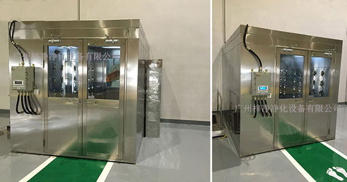 防爆风淋室又叫防爆风淋门是一种净化行业技术设备