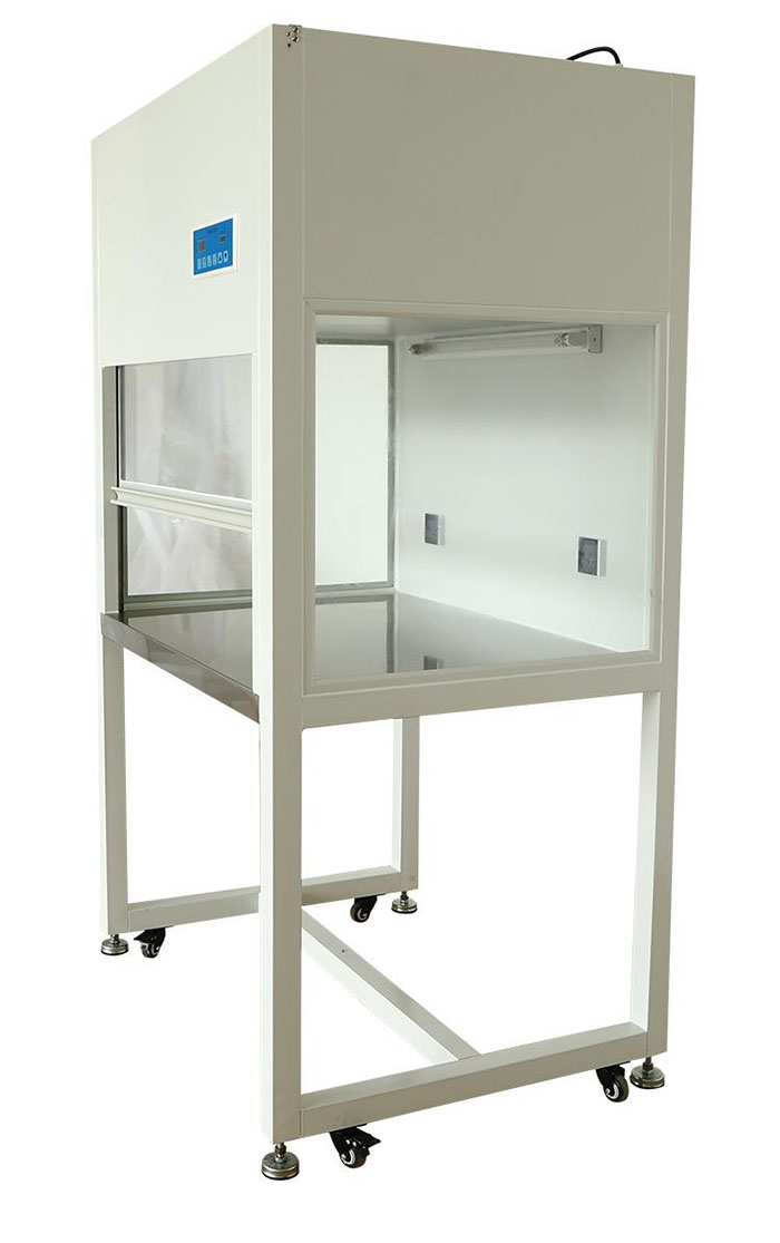 冷轧钢板烤漆垂直流超净工作台产品结构特点