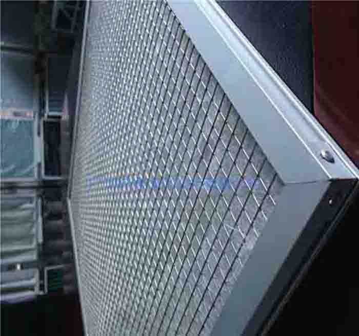 铝合金框架玻璃纤维耐高温过滤器图片