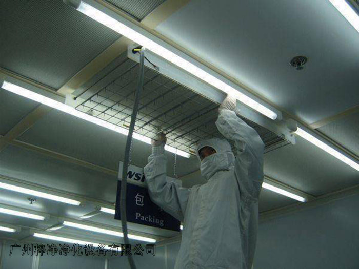 FFU（层流罩）是洁净室中最常见的送风设备