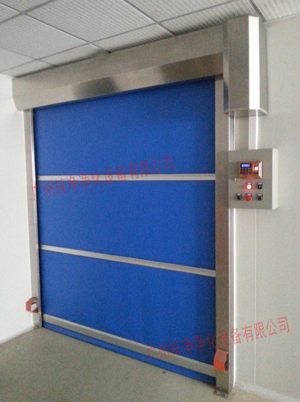 不同材质的快速卷帘门风淋室在成本上存在差异