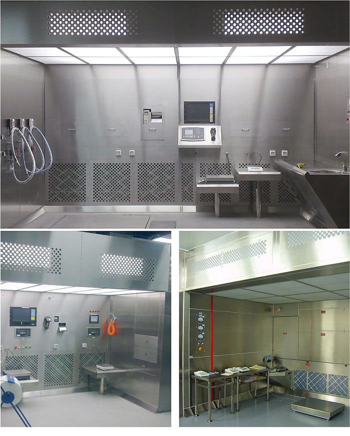 负压称称量罩通过创造一个低气压的环境，防止生产过程中的粉尘、挥发物等有害物质逸散到外界环境中，同时确保称量结果的准确性。