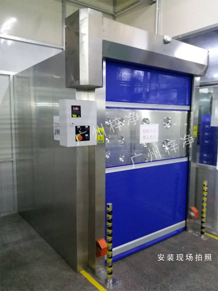 是否配置自动感应门风淋室、快速卷帘门风淋室这些配置都会对价格产生影响