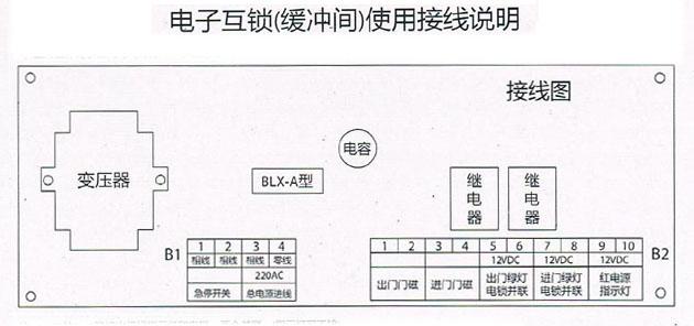 电子互锁装置(缓冲间)使用接线说明