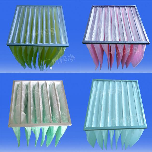 组合式空调袋式中效过滤器主要用于空气净化处理段