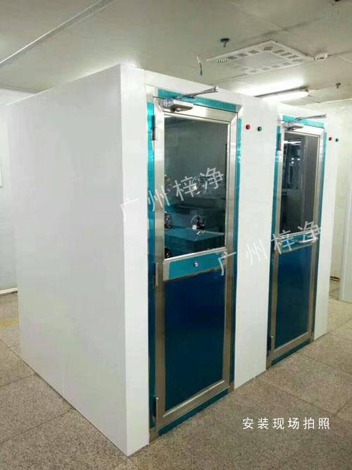 风淋室和缓冲间做成一体 风淋室和缓冲间做成一体