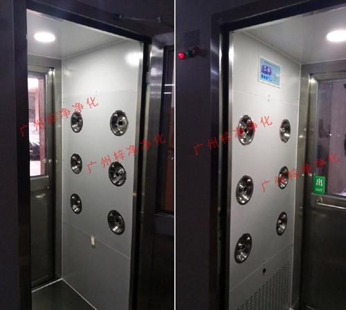 单人双吹风淋室安装后工作区照片 单人双吹风淋室安装后工作区照片