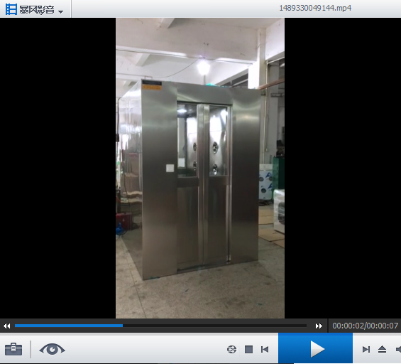 内置自动门风淋室视频 内置自动门风淋室视频