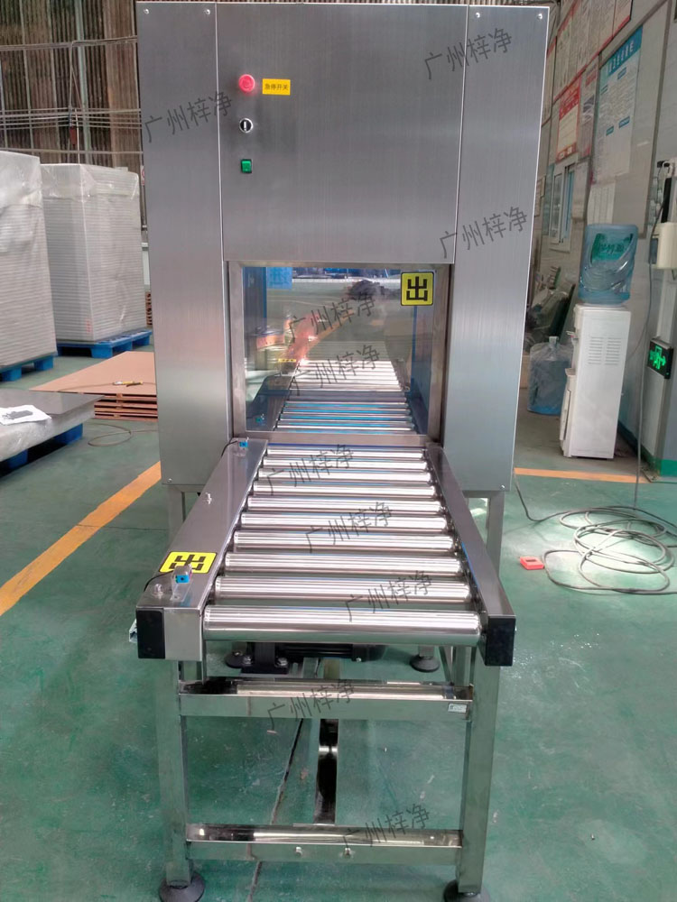 全自动感应升降风淋传递窗与输送线货淋室的设计要求